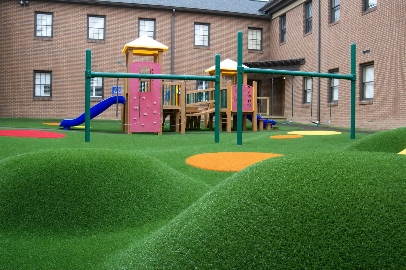 Turf for playgrounds in Azusa, CA